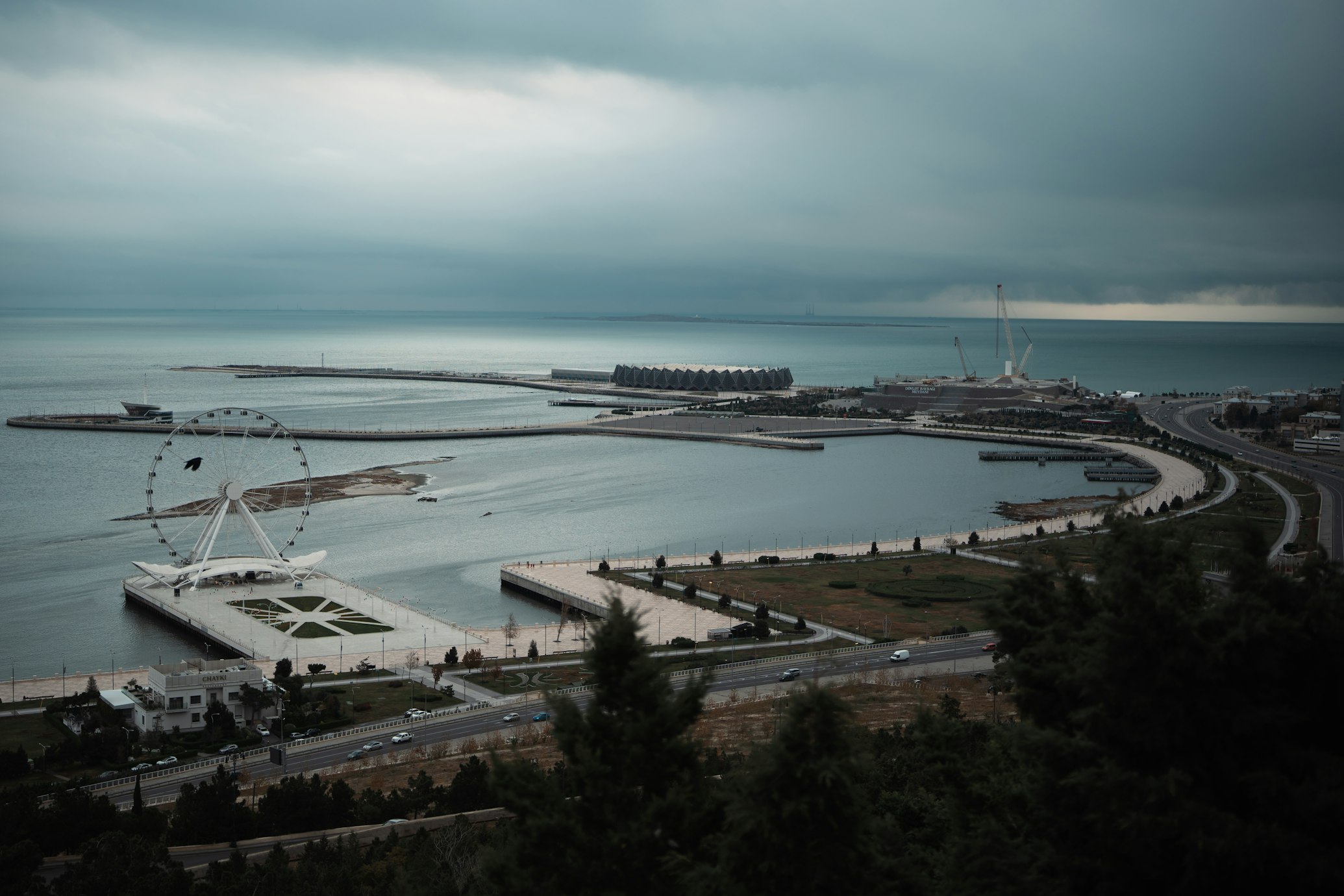 Caspian Promenade Sunset